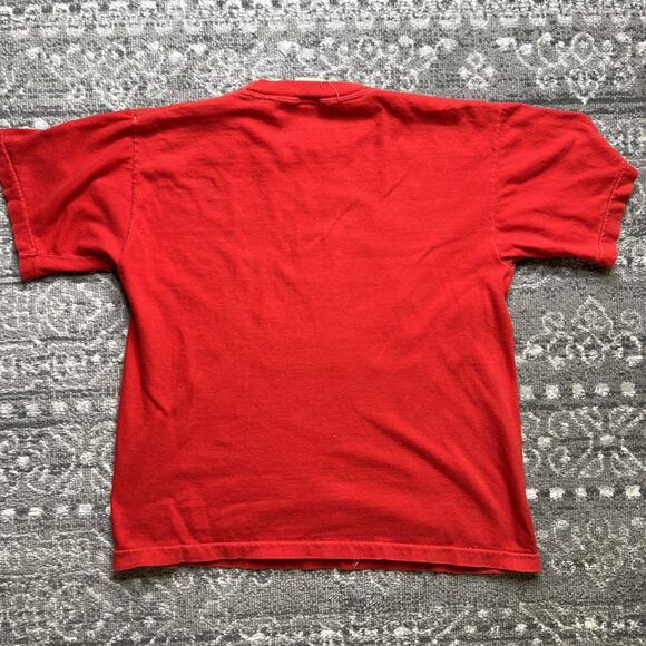 Vintage 90s Belgium Coat of Arms T-Shirt Crest Single Stitch Adult Size Medium - Picture 8 of 8